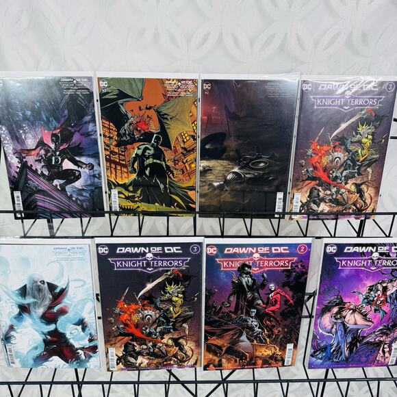 42 Knight Terrors & Crossover W/ Variants Lot Wonder Woman Black Adam Zatana GL - Picture 7 of 14